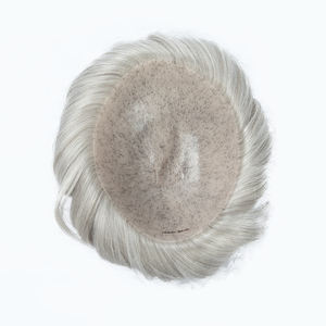 Prothèse capillaire indienne en cheveux humains bruts de haute qualité et durable pour hommes – Système de remplacement capillaire de style naturel – Fournisseur - Product Image 5