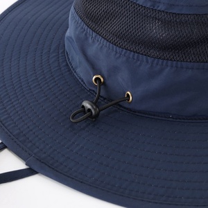 Casquette d'été coupe-vent à imprimé dessin animé avec cordon de serrage – Conception sécurisée avec sangle mentonnière et protection UPF pour la voile et la pêche - Product Image 6