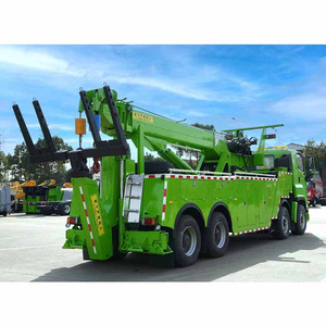Camión de Remolque Pesado Isuzu 8X4 con Grúa Rotatoria para Rescate en Carretera - Product Image 6
