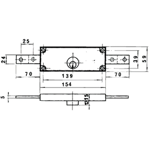 Serratura Bichromate Lince 5511 - Product Image 2