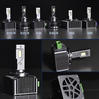Sistema de Iluminación Automotriz ODM, Faros LED, Lámparas LED para Auto, 110W 17200Lm D1S Turbos, Luces LED para Auto, Lámpara Delantera LED D5 para Auto