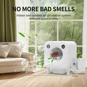 Litière automatique pour chat, grande capacité, contrôle des odeurs, nettoyage facile, directement de l'usine. - Product Image 4