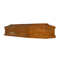 Ataúdes de Madera Elegantes de Estilo Europeo con Forro de Terciopelo, Biodegradables, Ecológicos, Color Personalizable para Familias y Adultos