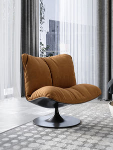 Fauteuil de loisirs individuel Baxter italien de style Marilyn, pivotant, pour salon et balcon - Product Image 4