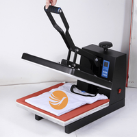 Presse à chaud manuelle plate 38*38CM pour t-shirts, vêtements, impression par transfert thermique personnalisée, sublimation