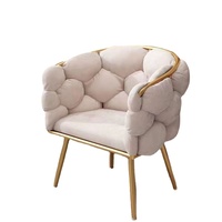 Chaises d'îlot de luxe modernes, chaise longue moderne pour cuisine, silla de terciopelo, rembourrage capitonné, chaise de salle à manger en velours vert, chaises de salle à manger