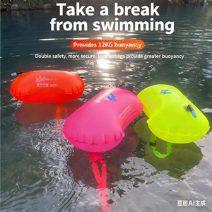 Boya de Natación Flotante de PVC de 0.35MM, Bolsa de Flotación Inflable, Bolsa de Almacenamiento Impermeable, Bolsa de Seguridad Deportiva Portátil - Product Image 3