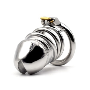 Dispositivo de Castidad Masculina, Jaula para Pene de Acero Inoxidable, Productos de Sex Shop, Candado de Castidad para Hombres - Product Image 5
