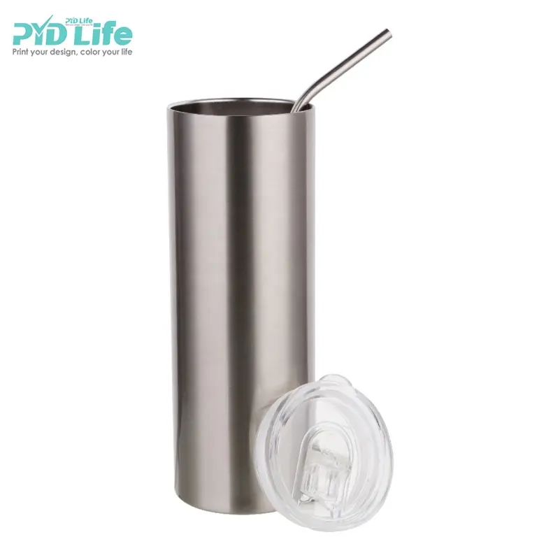 20 Oz Skinny Tumbler Thăng Hoa Straight Craft Nhãn Hiệu Riêng Nhãn Hiệu Thép Không Gỉ 20 Oz Thăng Hoa Blanks Skinny Tumblers