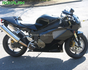 Kit de Carenado Negro para Motocicleta <span class=keywords><strong>Honda</strong></span> VTR1000 RC51 2000 2001 2002 2003 2004 2005 <span class=keywords><strong>2006</strong></span> <span class=keywords><strong>VTR</strong></span> <span class=keywords><strong>1000</strong></span> SP1 SP2 - Product Image 1