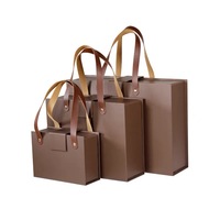 Scatola Pieghevole Portatile Wistac Factory OEM, Confezione Rigida di Lusso Personalizzata con Logo, Scatola Regalo Magnetica Pieghevole con Manico