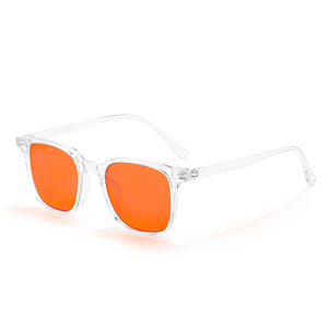 Gafas Unisex SKYWAY 2026 con Logotipo Personalizado de Moda, Monturas de Gafas con Lentes Amarillas, Rojas y Naranjas, Gafas Anti Luz Azul para Dormir - Product Image 3