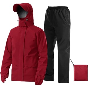 Abbigliamento Impermeabile da Uomo con Protezione di Sicurezza - Giacca e Pantaloni Traspiranti per Lavoro, Golf, Pesca, Escursionismo - Product Image 3