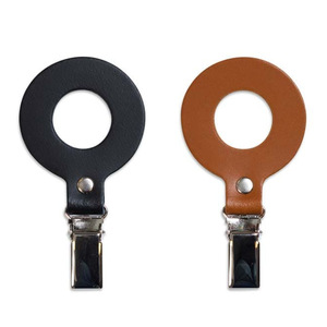 Cross-border bathroom towel <b>clips</b>, PU leather kitchen and bathroom towel hanging hooks, creative storage <b>clips</b>, windproof <b>clips</b>. - Product Image 5