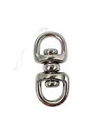 Anneau rotatif en fonte de fer en forme de 8 émerillons anneau maillon de chaîne anneau universel boucle de bagage 67X22mm porte-clés chien vache cheval matériel pour animaux de compagnie