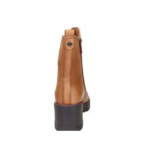 Stivaletti da Donna Carmela Color Cammello 161902 con Tacco Grosso alla Moda - Product Image 3