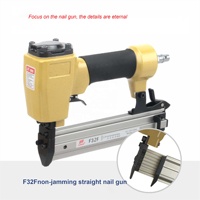 Prix direct d'usine Promotion agrafes en acier à haute teneur en carbone pistolet à clous pneumatique très efficace haute vitesse durable