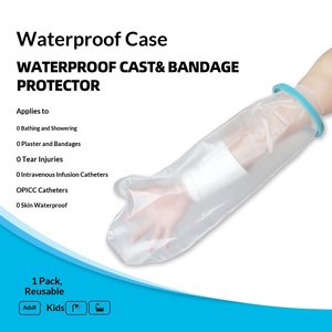 <span class=keywords><strong>Housse</strong></span> <span class=keywords><strong>de</strong></span> <span class=keywords><strong>douche</strong></span> imperméable antidérapante pour pansement <span class=keywords><strong>de</strong></span> fracture <span class=keywords><strong>de</strong></span> jambe adulte - Product Image 4