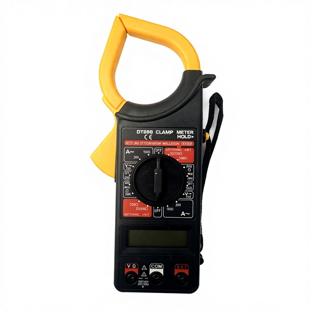 DT-266 1999 Digital Counting Clamp Meter-Multi-functional Tester-Voltage Meter-Resistance Meter-Current Meter-48mm