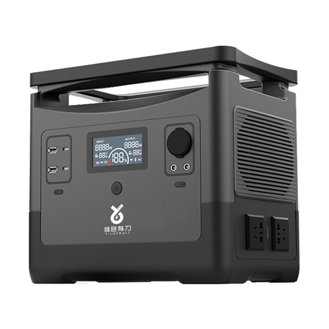 Outdoor Camping Home Type-C Input 1000W 2000W Lithium Battery Portable Power Station Lifepo4 230ah Battery