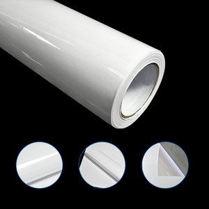Buena absorbencia de tinta de Color <span class=keywords><strong>blanco</strong></span> estática de vidrio de la ventana se aferra película de <span class=keywords><strong>vinilo</strong></span> - Product Image 6