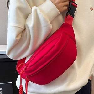 Custom Logo Yoga <strong>Bags</strong> <strong>Crossbody</strong> Fanny Pack Waist Pouch Travel Chest <strong>Bags</strong> Sport Waist Belt <strong>Bag</strong> For Gym Fitness - Product Image 4