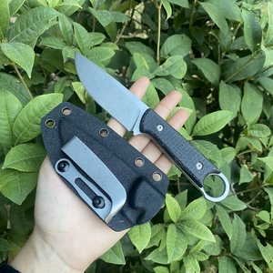 Cũng nhận được nhỏ cố định lưỡi dao với vỏ bọc OMG D2 cắm trại cố định lưỡi dao đáng yêu EDC dao cố định lưỡi - Product Image 5