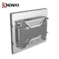 Panel PC Industrial de 17.0 Pulgadas con Pantalla Táctil Resistente, Sin Ventilador, Vulcanización de Neumáticos, Amplio Voltaje 9V-36V, Resistente al Polvo, Doble LAN, Puerto HD