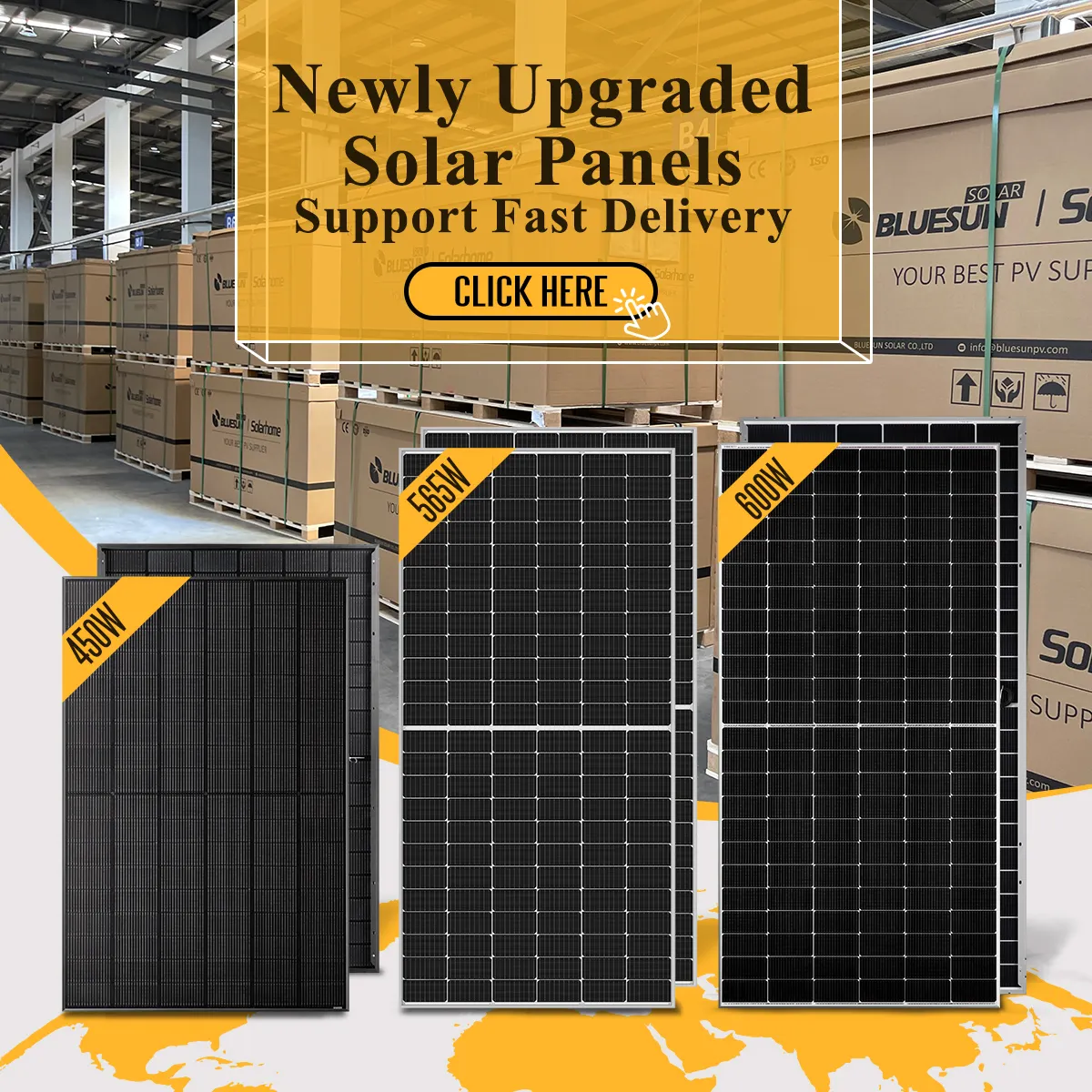 Panel surya 9bb EU stok AS Panel surya 550w 450w 565w 600w Mono Harga Panel surya hitam PV 560w modul surya