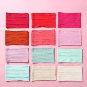 Bandeau pour <span class=keywords><strong>bébé</strong></span> en nylon jacquard doux, super extensible, à bord large, confortable, accessoires pour cheveux pour nouveau-nés et petites filles - Product Image 1
