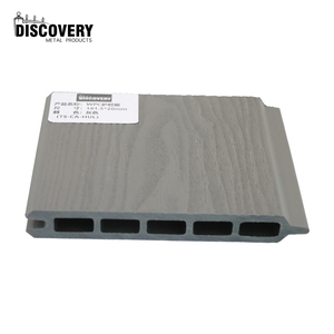 Vente Directe Clôture Composite WPC Coextrudée Personnalisée Revêtement Mural <span class=keywords><strong>Extérieur</strong></span> Jardin Poteaux en Aluminium Bois-Plastique - Product Image 6