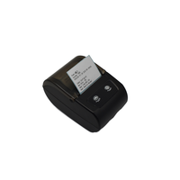 Imprimantes d'étiquettes thermiques portables de 58 mm avec batterie rechargeable, mini machine d'impression d'autocollants