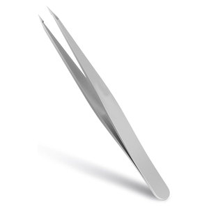 High Quality Top of Our Product Factory Wholesale Custom Private Label Customized Stainless Steel Slanted Eyebrow Tweezers - Product Image 1