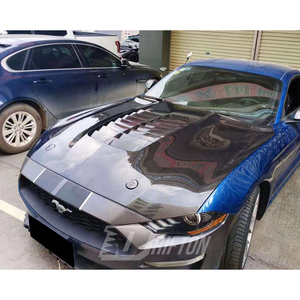 ฝากระโปรงคาร์บอนไฟเบอร์สไตล์ GT500 สีดำใหม่สำหรับรถมัสแตง ปี 2015-2017 พร้อมลายทอ 3K/6K/12K ป้องกันรังสียูวี ผิวเงา/ด้าน - Product Image 3