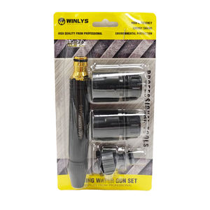 High Pressure Plastic Wash Straight <b>Nozzle</b> Washer <b>Spray</b> Sprinkler for Washing Tool Adjustable Wash Water Gun - Product Image 5