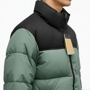 Veste de moto vintage brodée pour homme, femme et enfant, style course automobile, hiver, en stock, pour la ville du Nord, <span class=keywords><strong>face</strong></span> lisse - Product Image 3