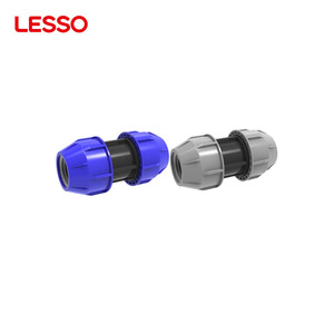LESSO ingénierie d'irrigation pour la pêche et l'élevage coude en plastique pp raccords de tuyauterie d'eau de compression pour tube - Product Image 5