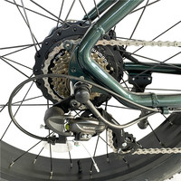 Sepeda listrik suspensi penuh, sepeda besar 500w 1000w 48v suspensi penuh sepeda besar 1000w helikopter listrik