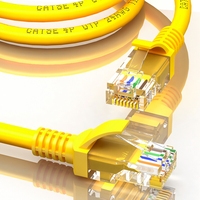 Cable de Red Ethernet CAT5e UTP Directo de Fábrica, 100% Cobre Puro, RJ45, PVC, 0.5m-100m, OEM, ODM
