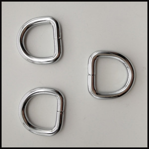 Anneaux en D en métal de taille moyenne 4,5x20mmx30mm, durables pour sacs et vêtements - Product Image 5