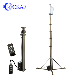 Trépied télescopique portable en aluminium pour caméra vidéo sportive CCTV mobile de 3 mètres, 5 mètres, 6 mètres, 7 mètres - Product Image 2