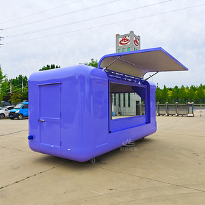 <span class=keywords><strong>Food</strong></span> Truck Elettrico di Tendenza con Sistema di Alimentazione Integrato per Mercati di Street <span class=keywords><strong>Food</strong></span> Urbani e Vendita a Festival nel Weekend - Product Image 5