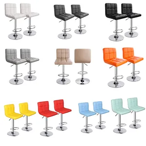 High Stool Bar Chairs For Kitchen Customized Kitchen Island Swivel Bar Stool Adjustable Height Bar Chair