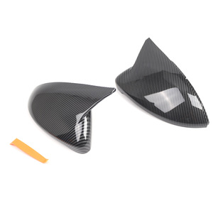 Coques de rétroviseurs en fibre de carbone pour Volkswagen Golf 7 2014-2019, ensemble complet en ABS avec ruban adhésif 3M - Product Image 1