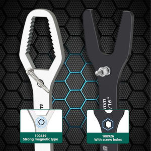 <span class=keywords><strong>Clé</strong></span> <span class=keywords><strong>dynamométrique</strong></span> universelle multifonctionnelle Plum Blossom pour réparation à tête simple ou double <span class=keywords><strong>auto</strong></span>-serrante et mobile en acier OEM - Product Image 5