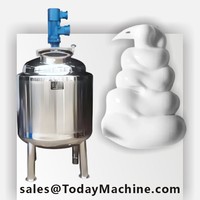 Cuve de mélange en acier inoxydable avec chemise de chauffage/refroidissement et agitateur à spatule pour machine de cuisson et de mélange du chocolat