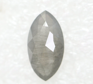 เพชรทรงมาร์คีส์ธรรมชาติขนาด 2.71 กะรัต รูปทรงเกลือพริกไทย ขนาด 13.69x7.05x3.45 มม. เพชรหายาก-สำหรับแหวนแต่งงานและแหวนหมั้น - Product Image 2