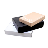 Cajas de envío con logotipo personalizado Cajas de embalaje de cartón para pequeñas empresas Cajas de correo de cartón corrugado personalizadas