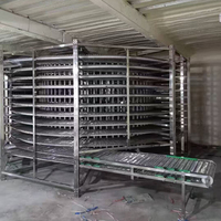 Convoyeur spiralé de qualité alimentaire, dispositif de transport pour la fermentation de la pâte à pain dans les ateliers