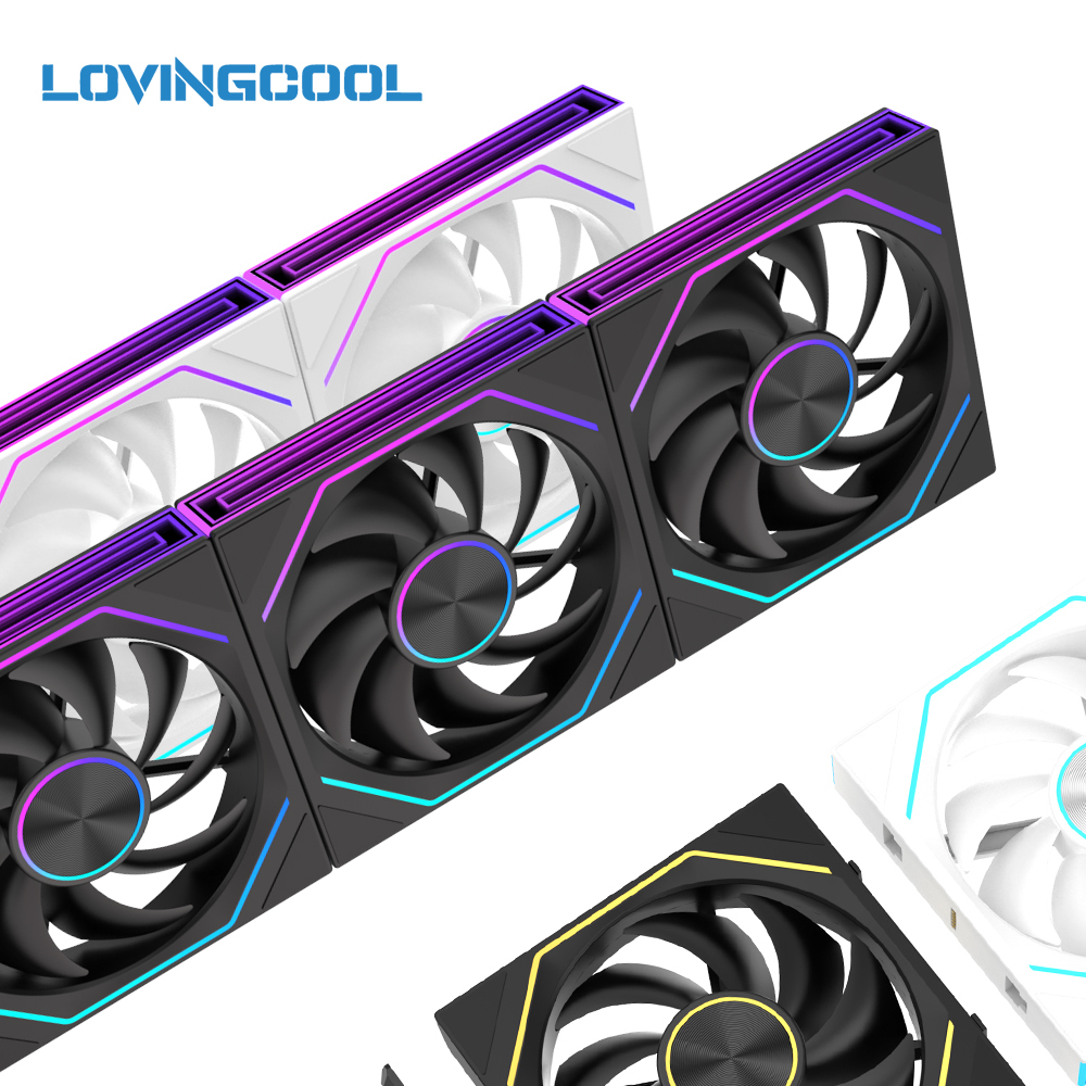 Lovingcool <strong>2026</strong> Most Popular ARGB Fan Sync High CFM Airflow CPU Gaming Computer Fan Factory Price Low Noise for <strong>PC</strong> <strong>Cooling</strong> Build